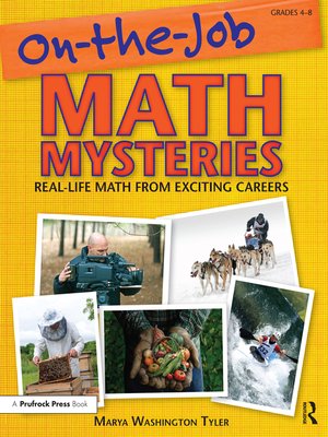cover image of On-the-Job Math Mysteries